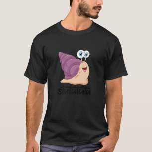 Stututu Turbo Snigel Idea För manar Man Boys Youth T Shirt