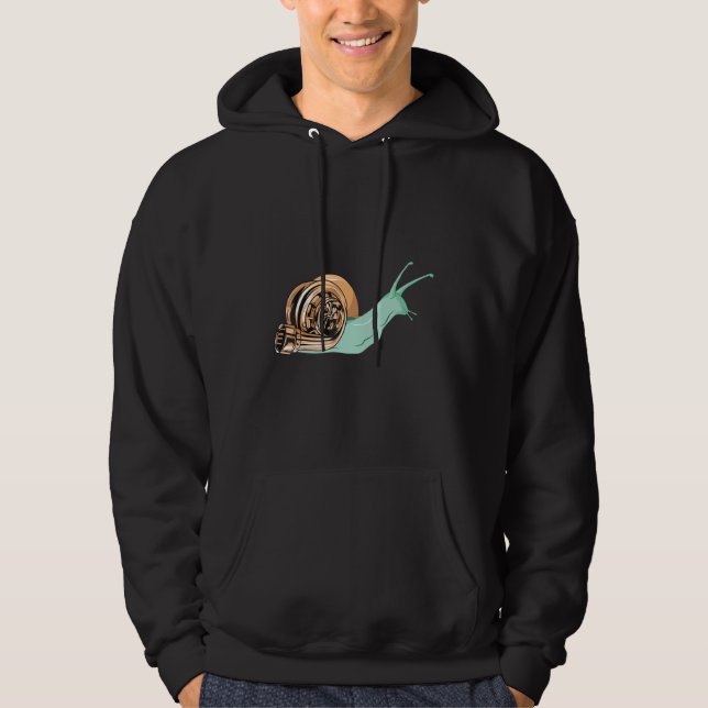 Stututu Turbo Snigeln 2 Hoodie (Framsida)