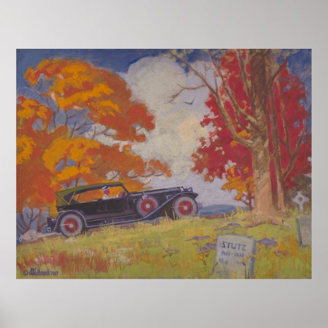 Stutz Förra Springa - Kulhanek Classic Car (1967) Poster (Framsidan)