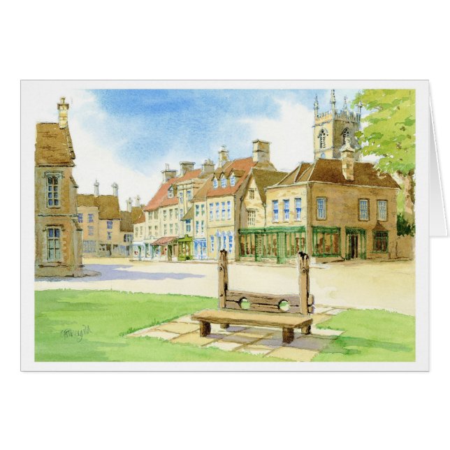 STUVA PÅ WOLDLAGRARNA HÄLSNINGSKORT (Framsidan Horizontal)