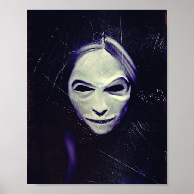 stuvade gåvor från dam Poster mörk konst (Framsidan)