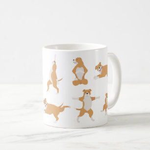Stviddshire bull skräcker kaffemugg