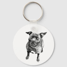 Stviddshire Bull Terrier art stil