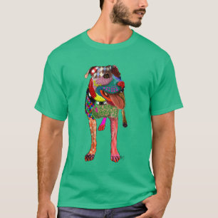 Stviddshire Bull Terrier - Patchwork T-shirt