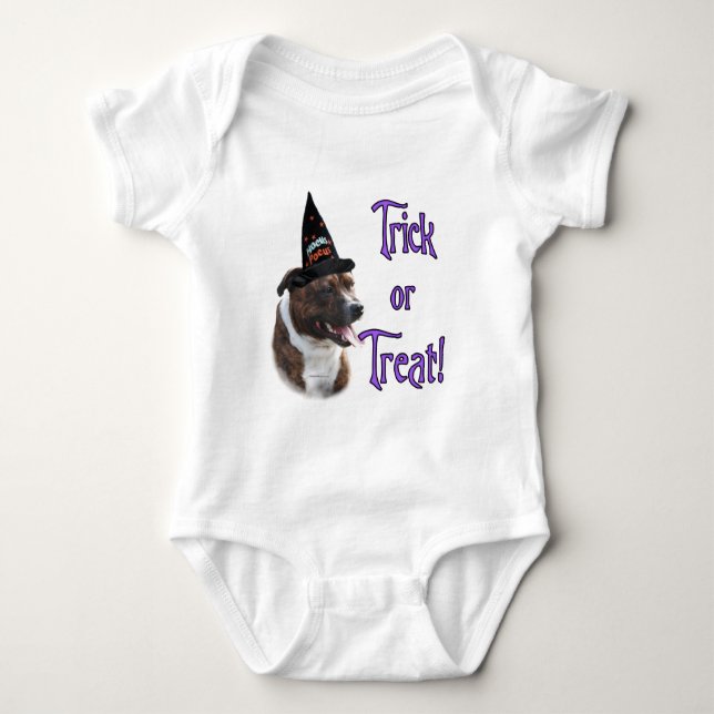 Stviddshire Bull Terrier Trick Tee Shirt (Framsida)