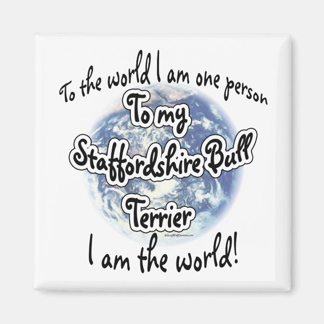 Stviddshire Terrier World 2 - Magnet (Framsidan)