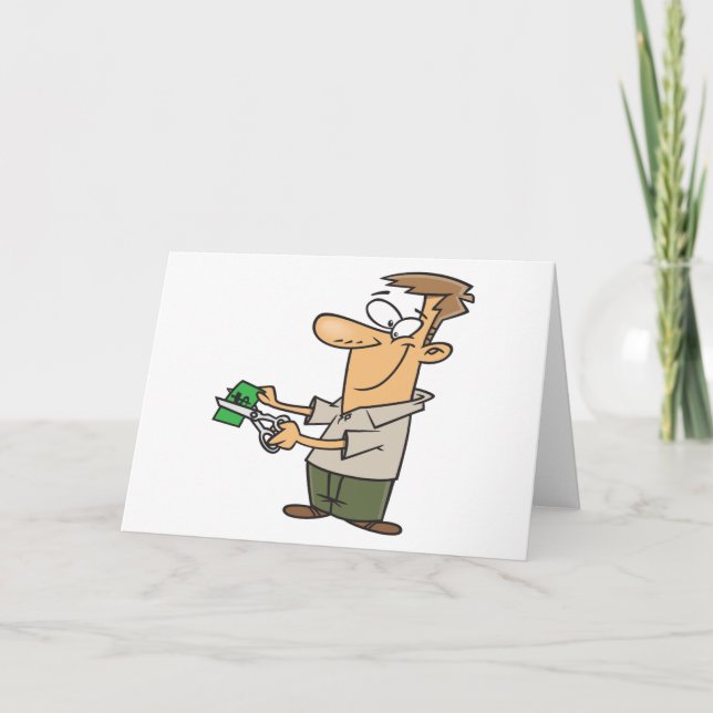 Styckning av pengar tack kort (Framsida)