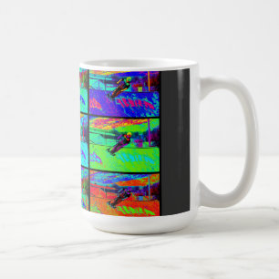 Styckning av rampen - Stunt Scooter Rider Kaffemugg