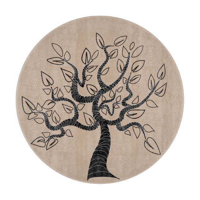 Styckning i anpassningsbar med Träd (Framsidan)