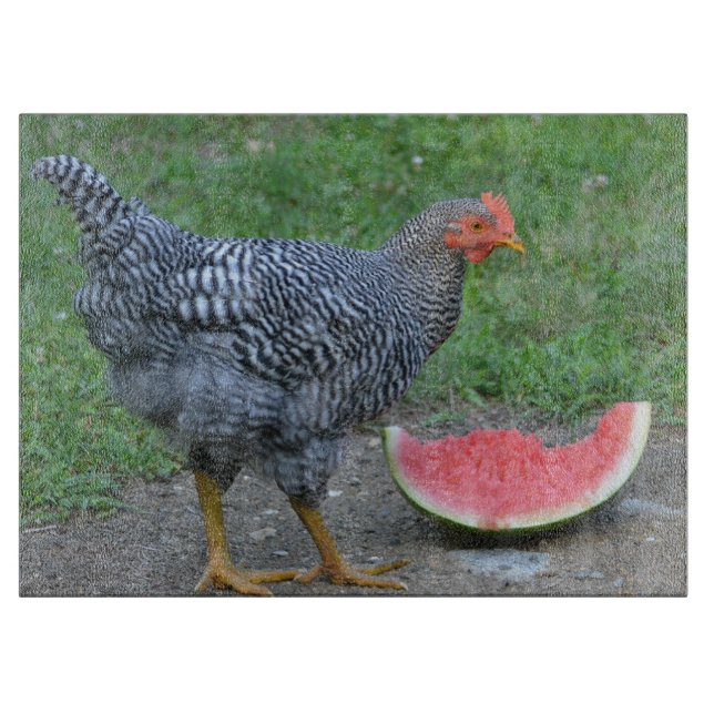 Styckningsbord för kycklingglas (Framsidan)