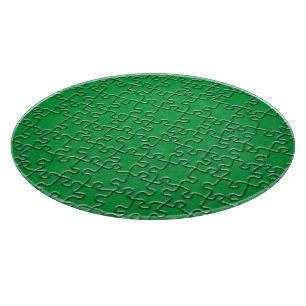 Styckningsbord - Grönt Jigszawa Puzzle