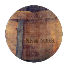 Styckningsbord med New York Stamped Cheese Ring