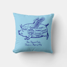 Styckningsdelar Gris Dekorativ kudde