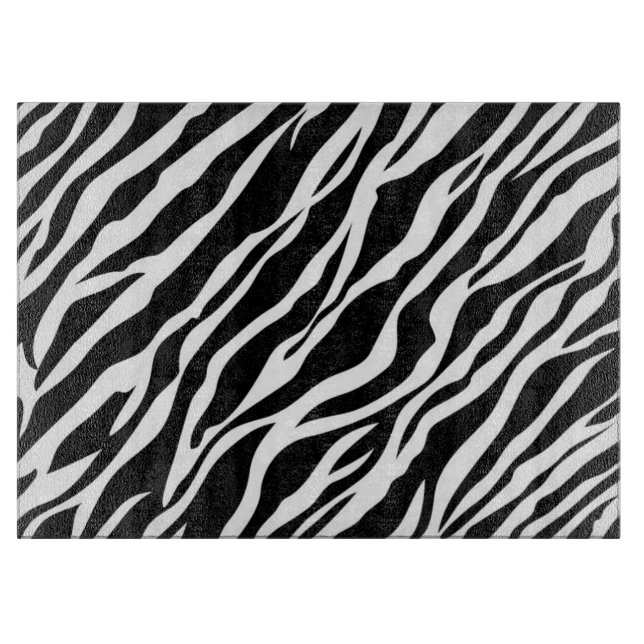 Styckningsduk av zebrastglas (Framsidan)