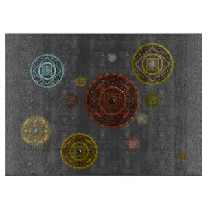 Styckningsskivan för zodiakglas