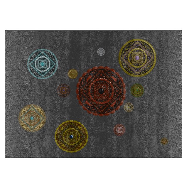 Styckningsskivan för zodiakglas (Framsidan)