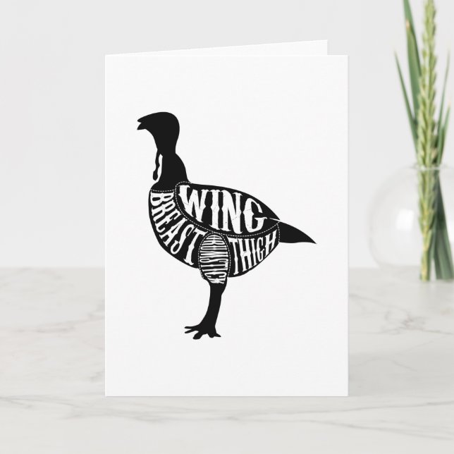 Styckningssmör från Kött i Turkiet Kort (Framsida)