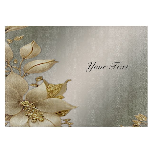 Styckningsstyrelsen för gyllene Blommigt (Framsidan)