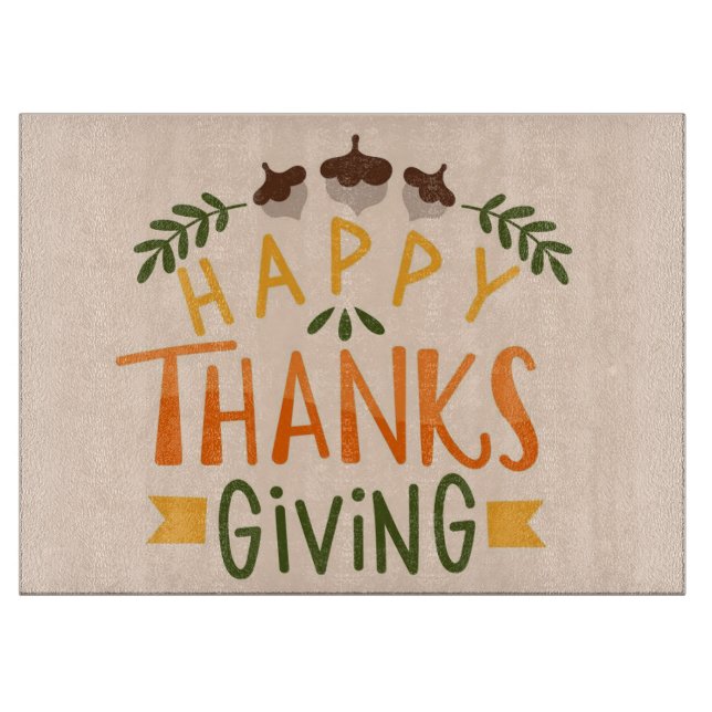 Styckstyrelsen för happy thanksgiving (Framsidan)