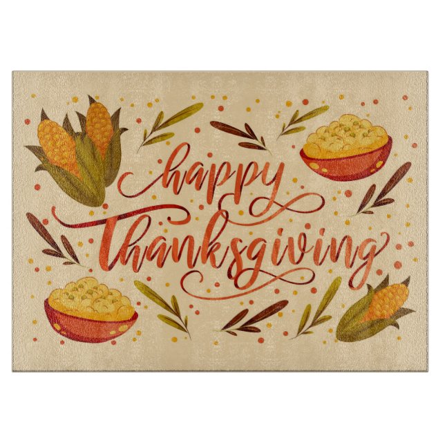 Styckstyrelsen för happy thanksgiving (Framsidan)