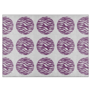 Styckstyrelsen för zebra tryck Polka dots