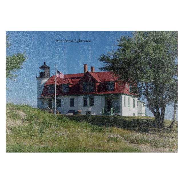 Stycktavla för Point Betsie Lighthouse (Framsidan)