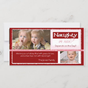 Stygg eller trevlig   ~-   julkort