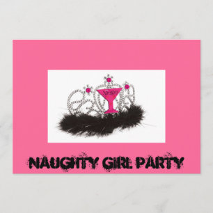 Stygg Flicks Party Inbjudningar