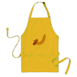 Stygg fruktig banan förkläde