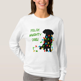 STYGG HUND FÖR FELIZ! TEE SHIRT