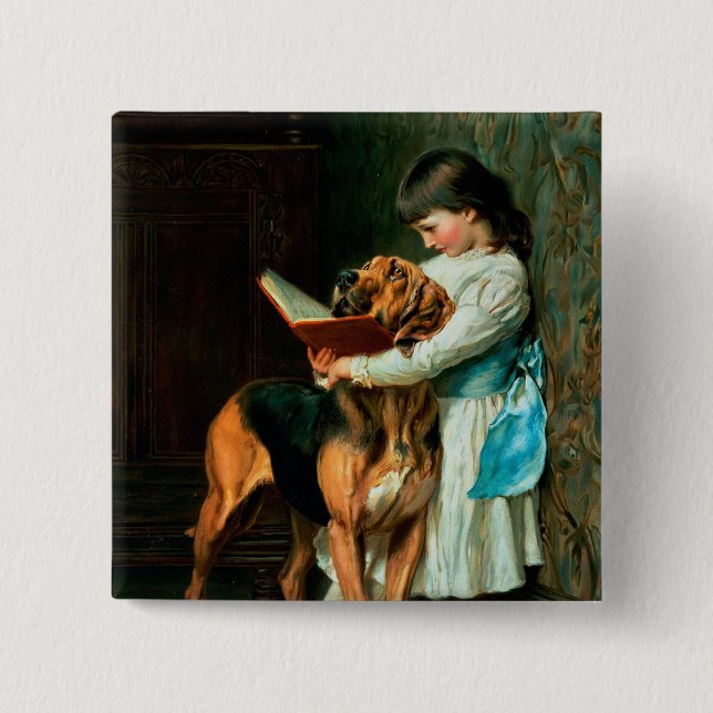 Stygg pojke eller obligatorisk utbildning knapp (Framsida)