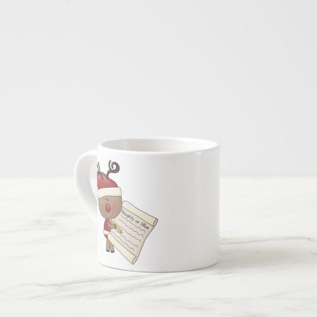 Stygg Rudy ren eller Nic Espressomugg (Framsida vänster)