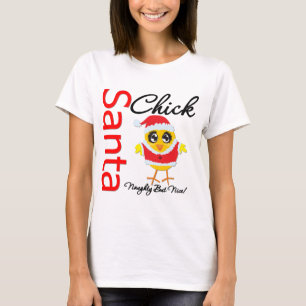 Stygg Santa chick men Nice T-shirt