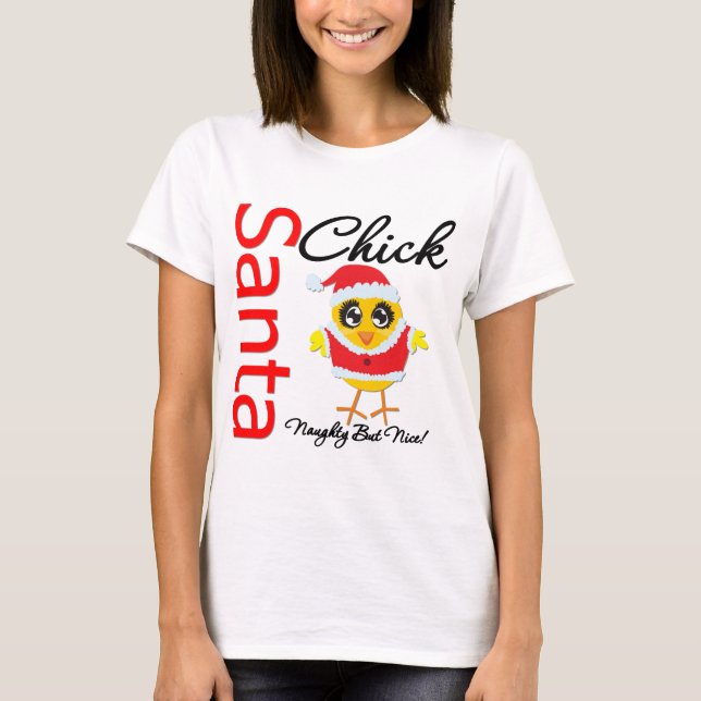Stygg Santa chick men Nice T-shirt (Framsida)