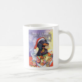Stygg Santa Doxie kaffemugg