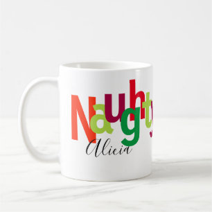 Stygg typografiMonogram för rolig jul Kaffemugg