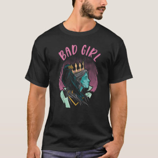 Stygga Flickor Ingen Ängel Upprorisk Dålig Attityd T Shirt