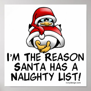 Stygga Santa listar Poster