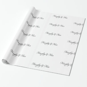Stygga & trevliga BlackScript - Presentpapper