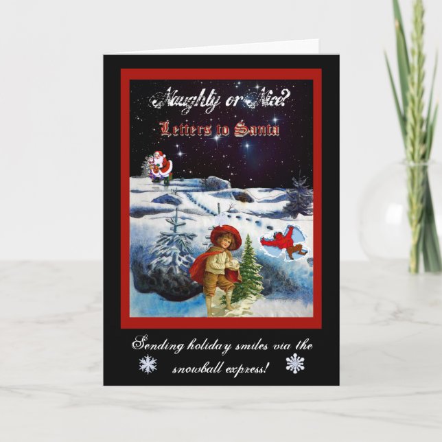 Styggt eller trevligt helgkort (Framsida)