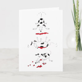 Styggt hundfödelsedagkort kort