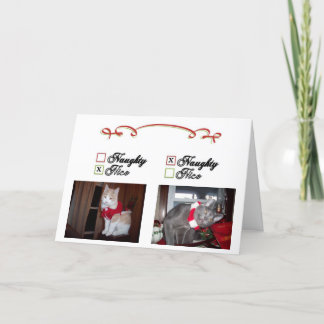 Styggt och trevligt helgkort