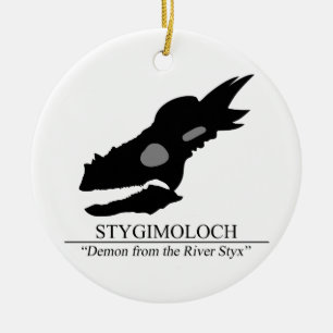 Stygimoloch Skull Julgransprydnad Keramik