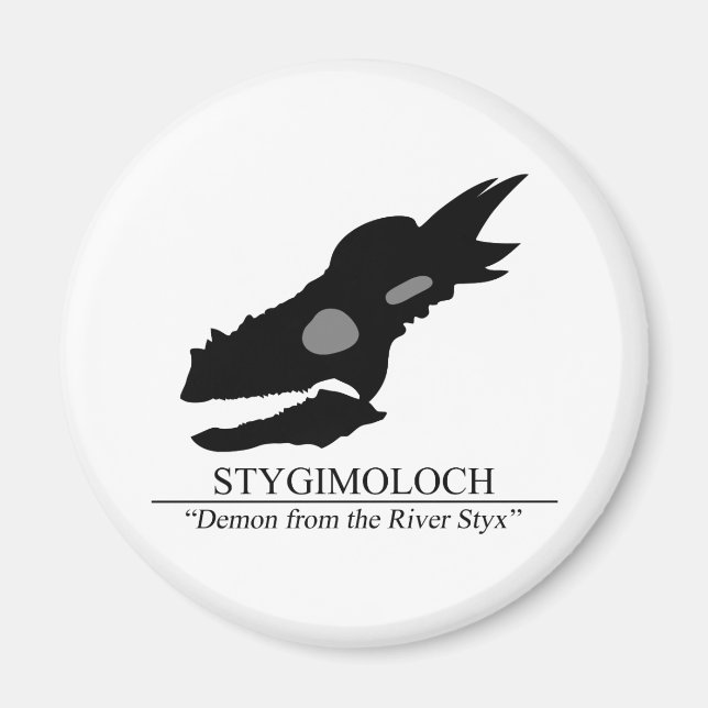 Stygimoloch Skull Magnet (Framsidan)