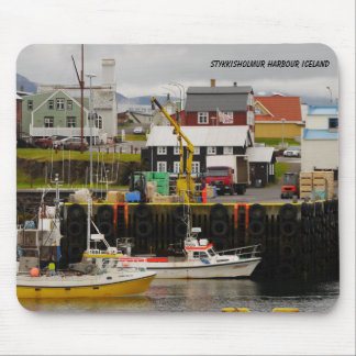 Stykisholmur Harbour Island Mousepad Musmatta