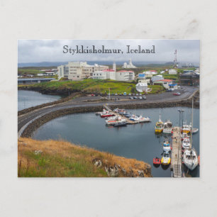 Stykisholmur, Island, vykort