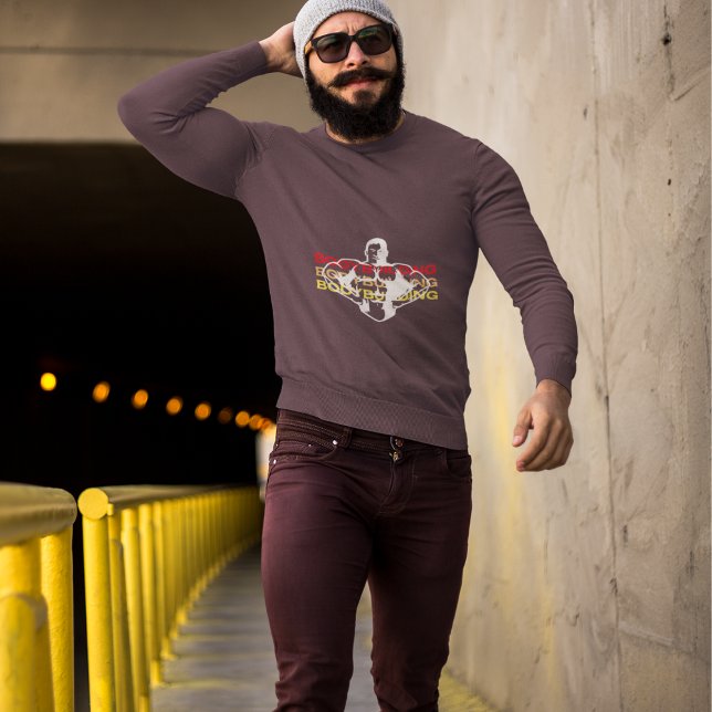 Styld Bodybuilding Lång Ärmad Tröja (Skapare uppladdad)