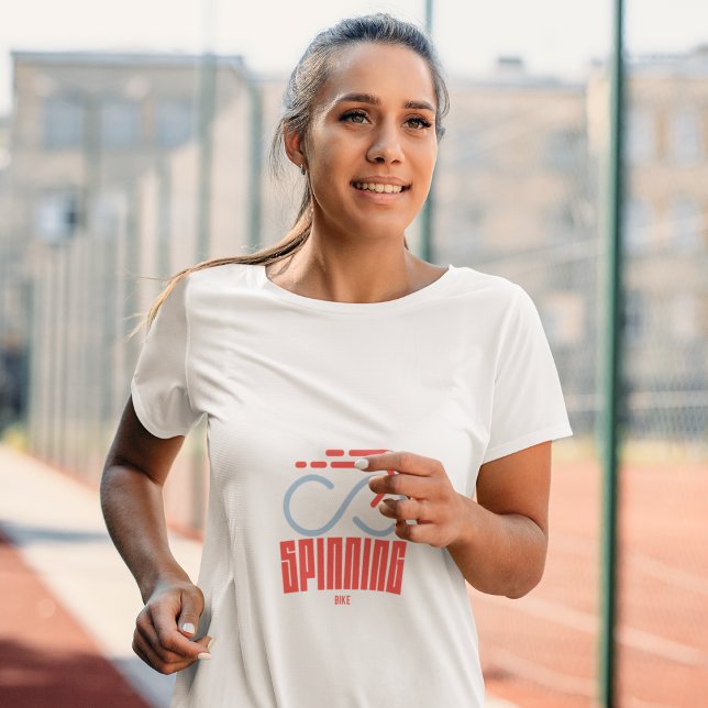 Styld Spinning Bike T Shirt (Skapare uppladdad)