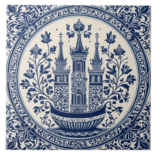 Style Delft 1 Kakelplatta (Framsidan)