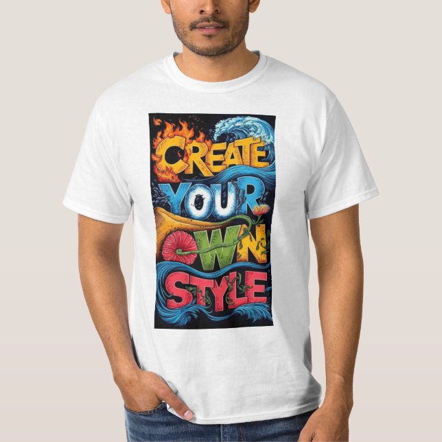"Style is Power" T Shirt (Framsida)